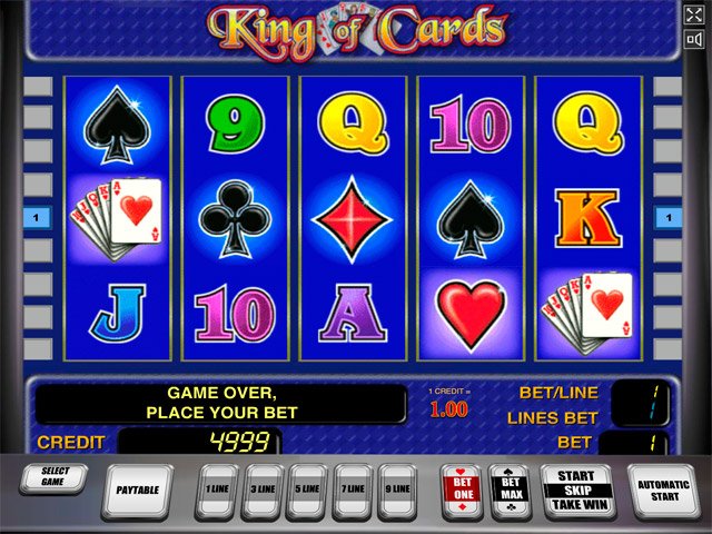 игровые автоматы бесплатно король карт